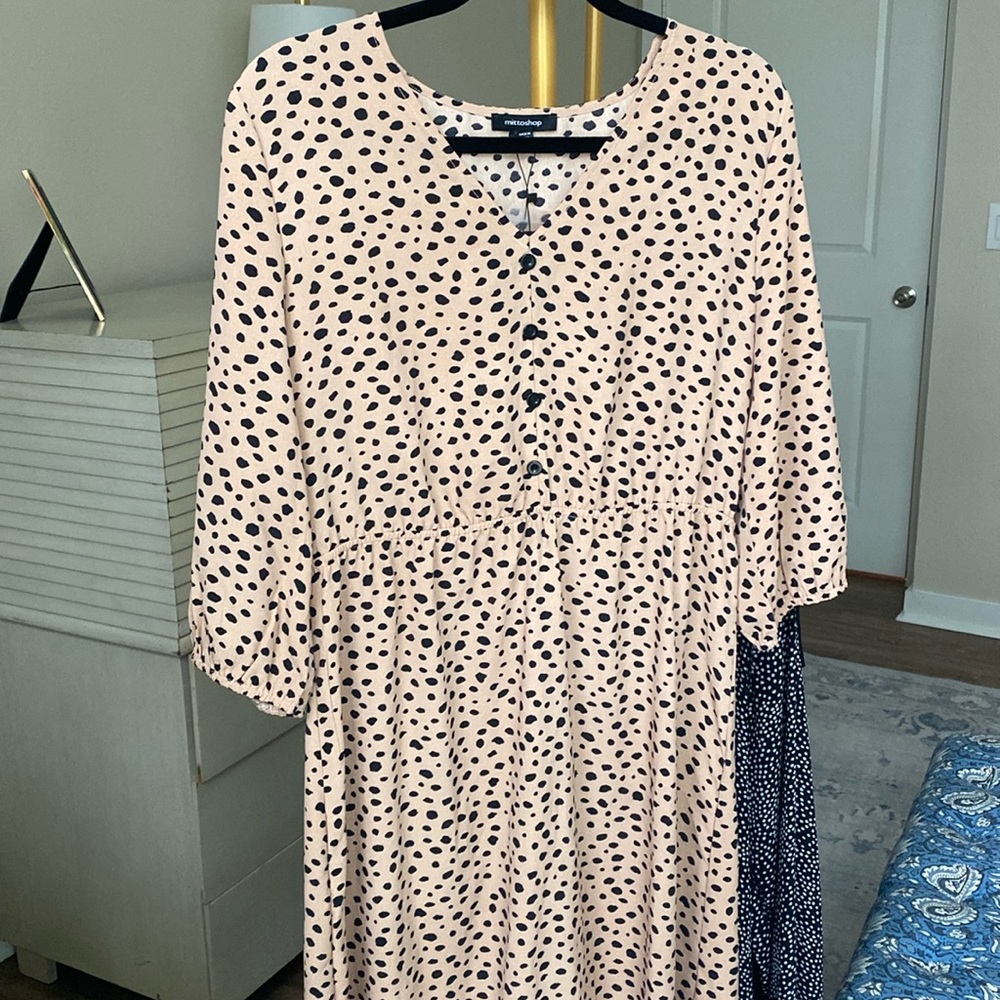 Mittoshop Tan Midi Dress